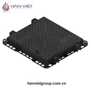 Nắp bể cáp gang hai cánh 945x872x80