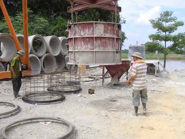 đúc ống cống bê tông