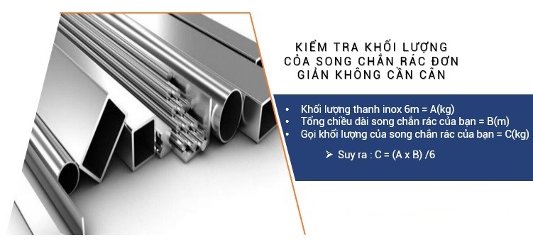 kiểm tra khối lượng