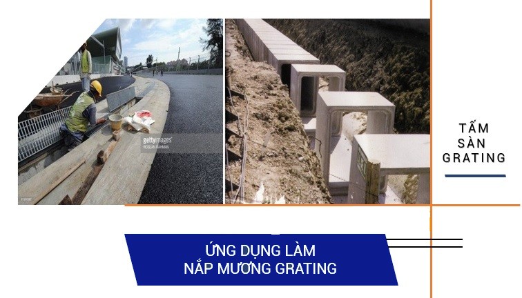 làm nắp mương grating