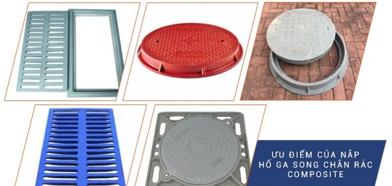 ưu điểm nắp hố ga composite