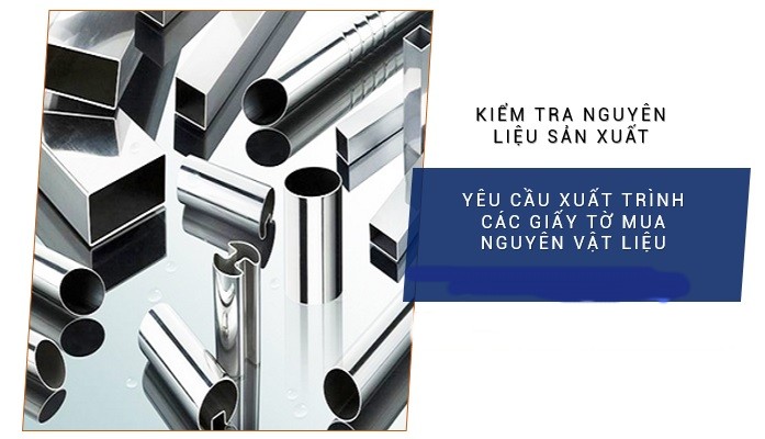yêu cầu nguyên vật liệu