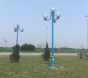 mot so mau cot den chieu sang