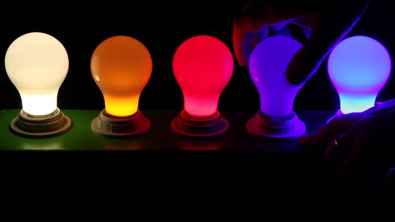 mot so mau sac pho bien cua bong den LED