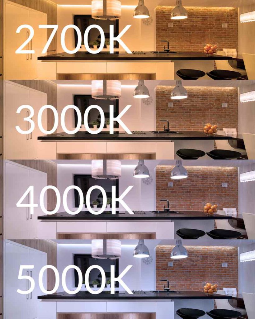 su khac biet ve nhiet do mau trong den LED chieu sang