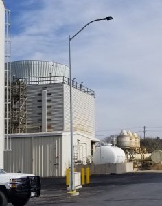 cot den cao ap trang tri duong pho