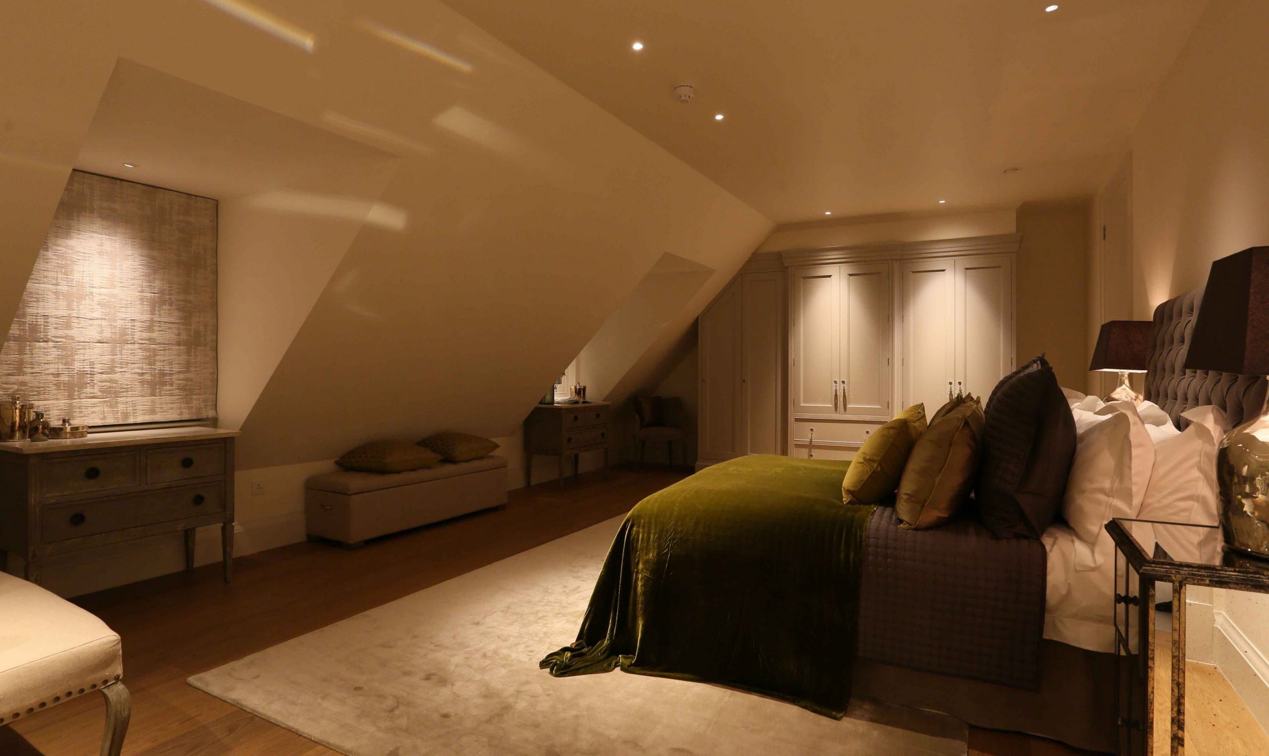 phong ngu voi anh sang diu nhe