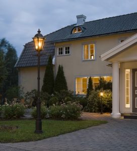 den chieu sang duong pho