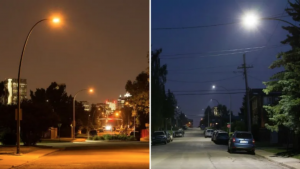 den led chieu sang duong pho