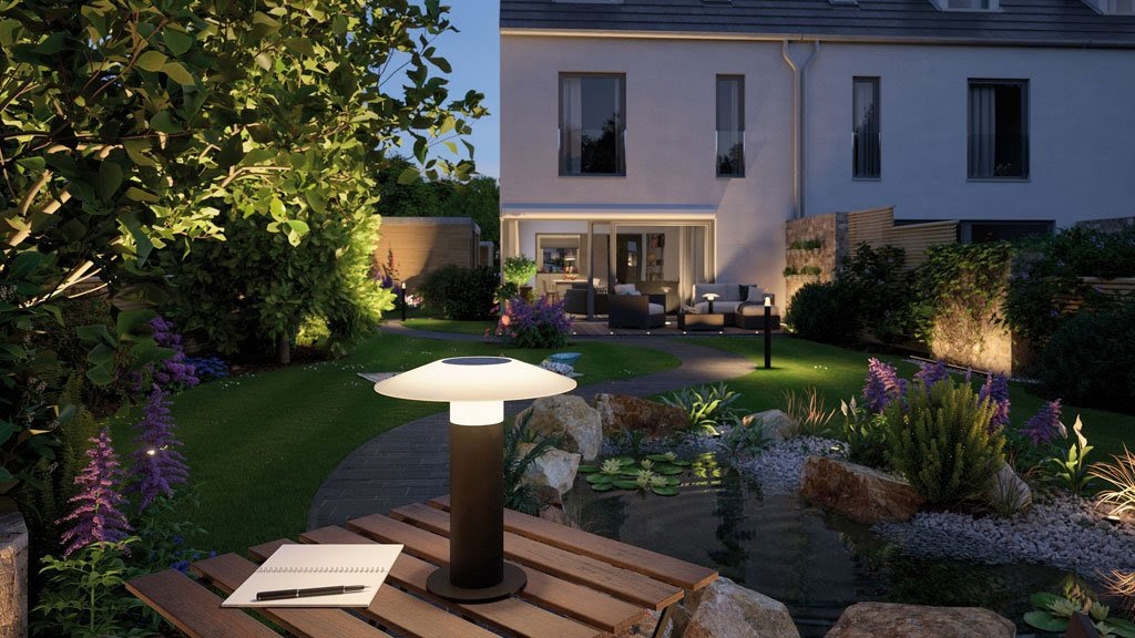 den tru chieu sang xung quanh be ca