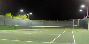 den led san tennis giup khong gian duoc chieu sang tot hon